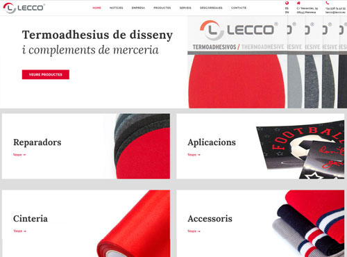 LECCO presents a new website